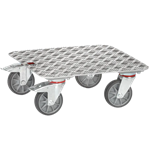 250kg aluminium dolly with ant-slip chequer plate platform